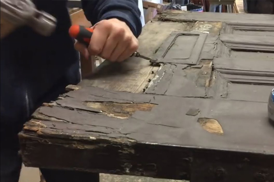 Rio del Mar-wooden-door-repair